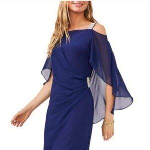 NWT! MSK women's embellished midnight blue jumpsuit. LARGE